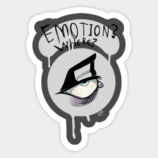 Emotions? where? Sticker